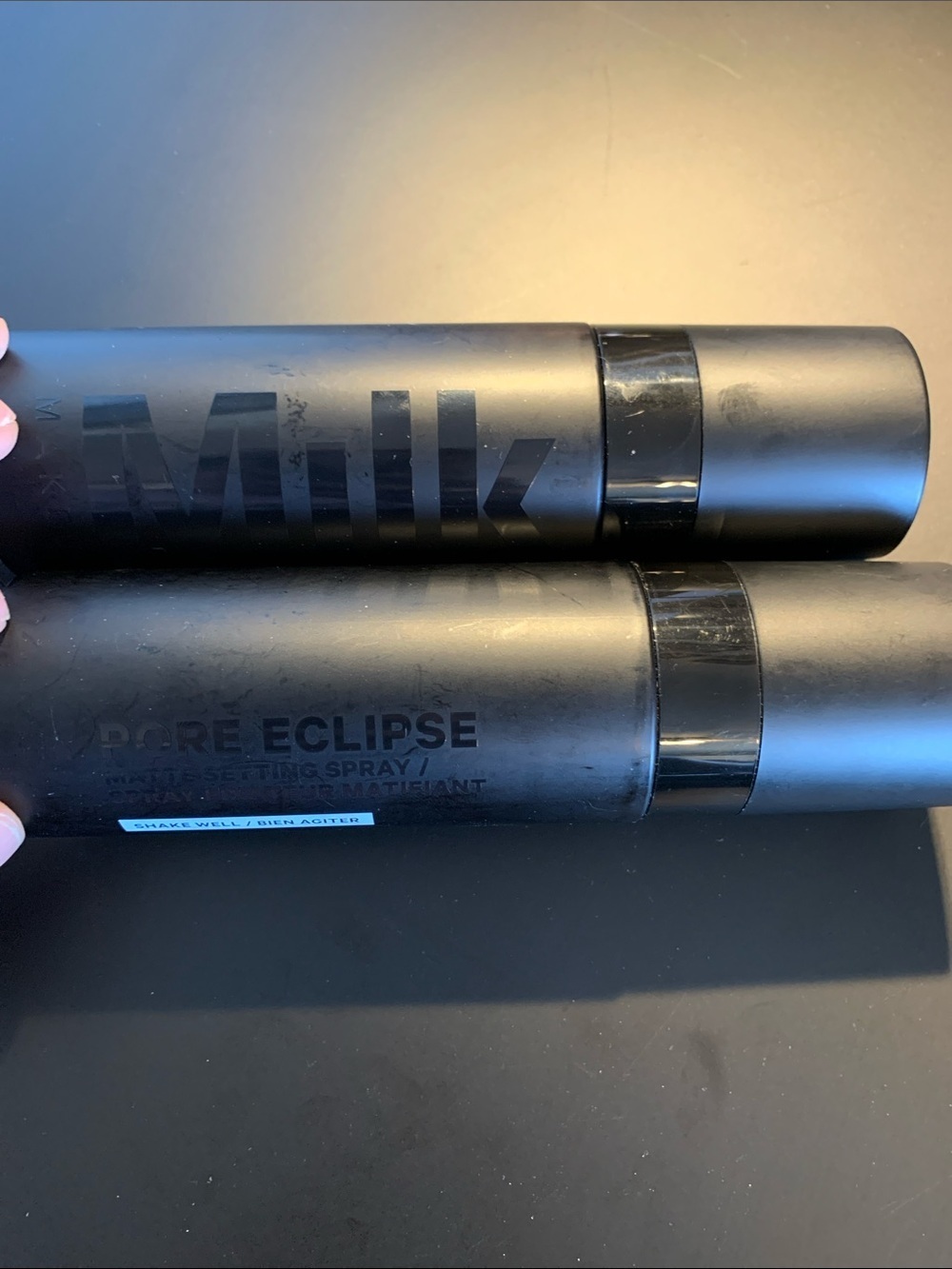 Mille Matte Black Pore Eclipse Setting Spray - 2 Pack - New!